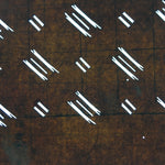 Japanese Antique Ise Katagami Kimono Stencil Edo Era Plus Sign Pattern A316