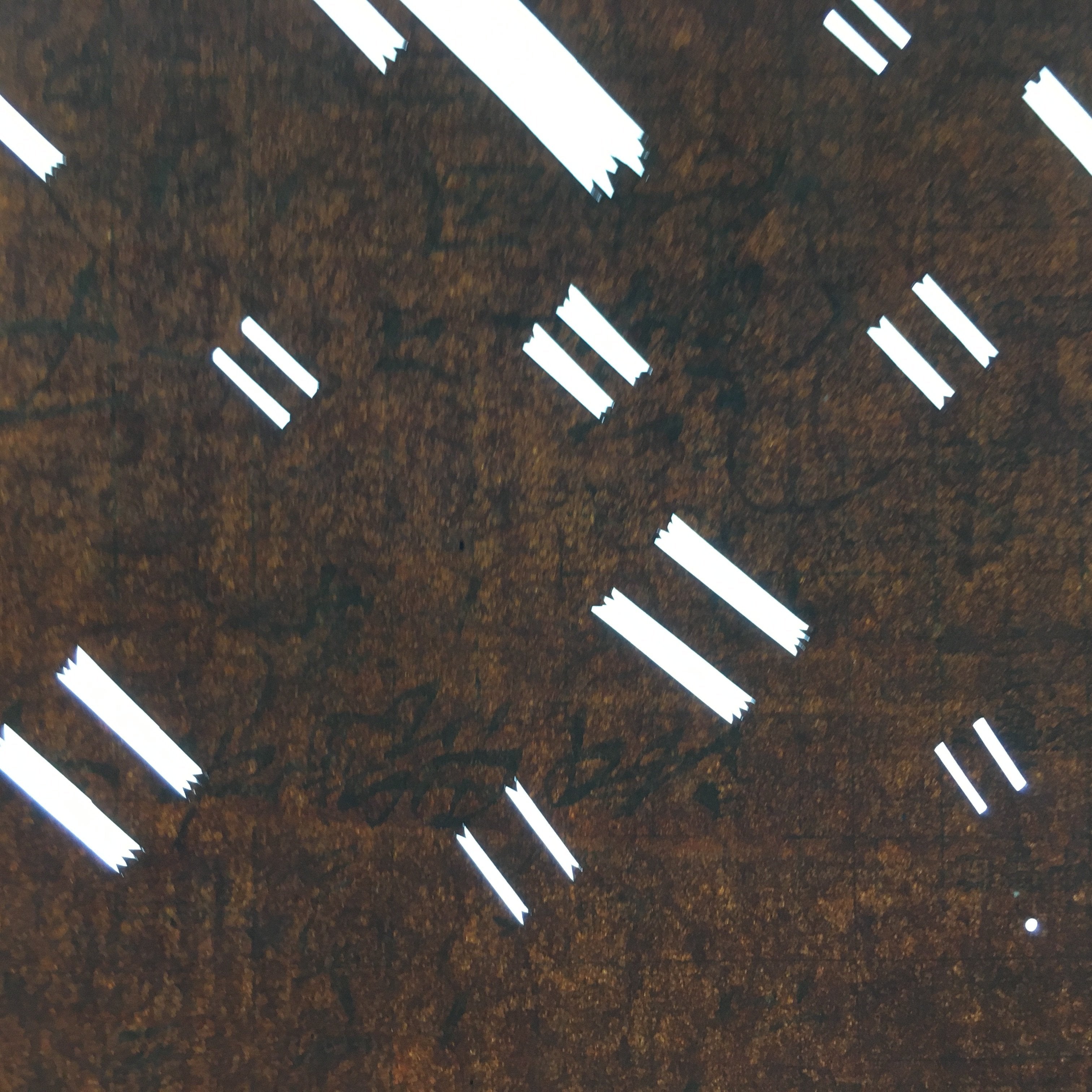 Japanese Antique Ise Katagami Kimono Stencil Edo Era Plus Sign Pattern A332