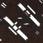 Japanese Antique Ise Katagami Kimono Stencil Edo Era Plus Sign Pattern A332