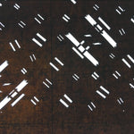 Japanese Antique Ise Katagami Kimono Stencil Edo Era Plus Sign Pattern A332