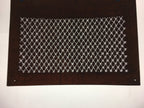 Japanese Antique Ise Katagami Kimono Stencil Edo Era Plus Sign Pattern A339