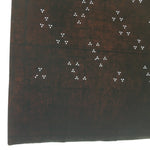 Japanese Antique Ise Katagami Kimono Stencil Edo Era Triangle Petal Pattern A283