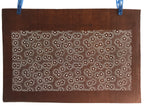 Japanese Antique Ise Katagami Paper Kimono Stencil Cherry Blossom Design A616