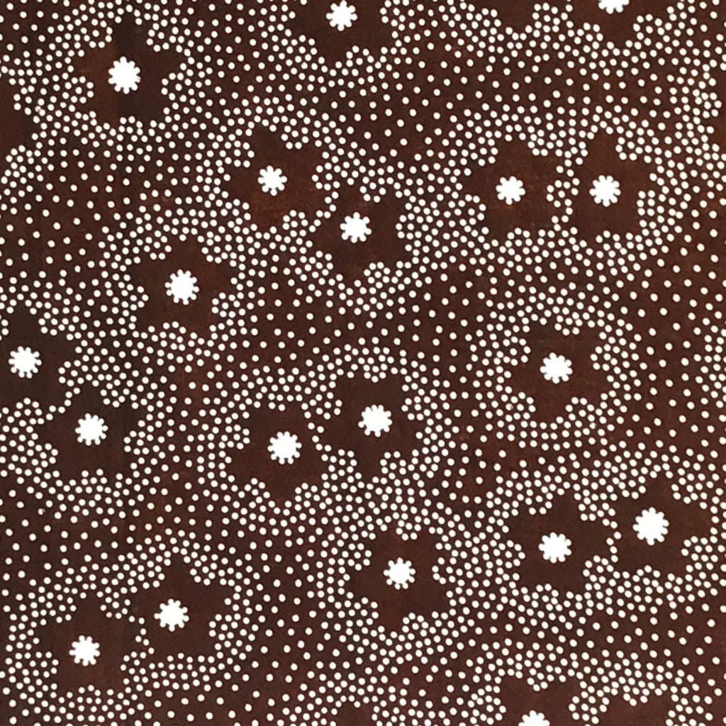 Japanese Antique Ise Katagami Paper Kimono Stencil Cherry Blossom Design A616