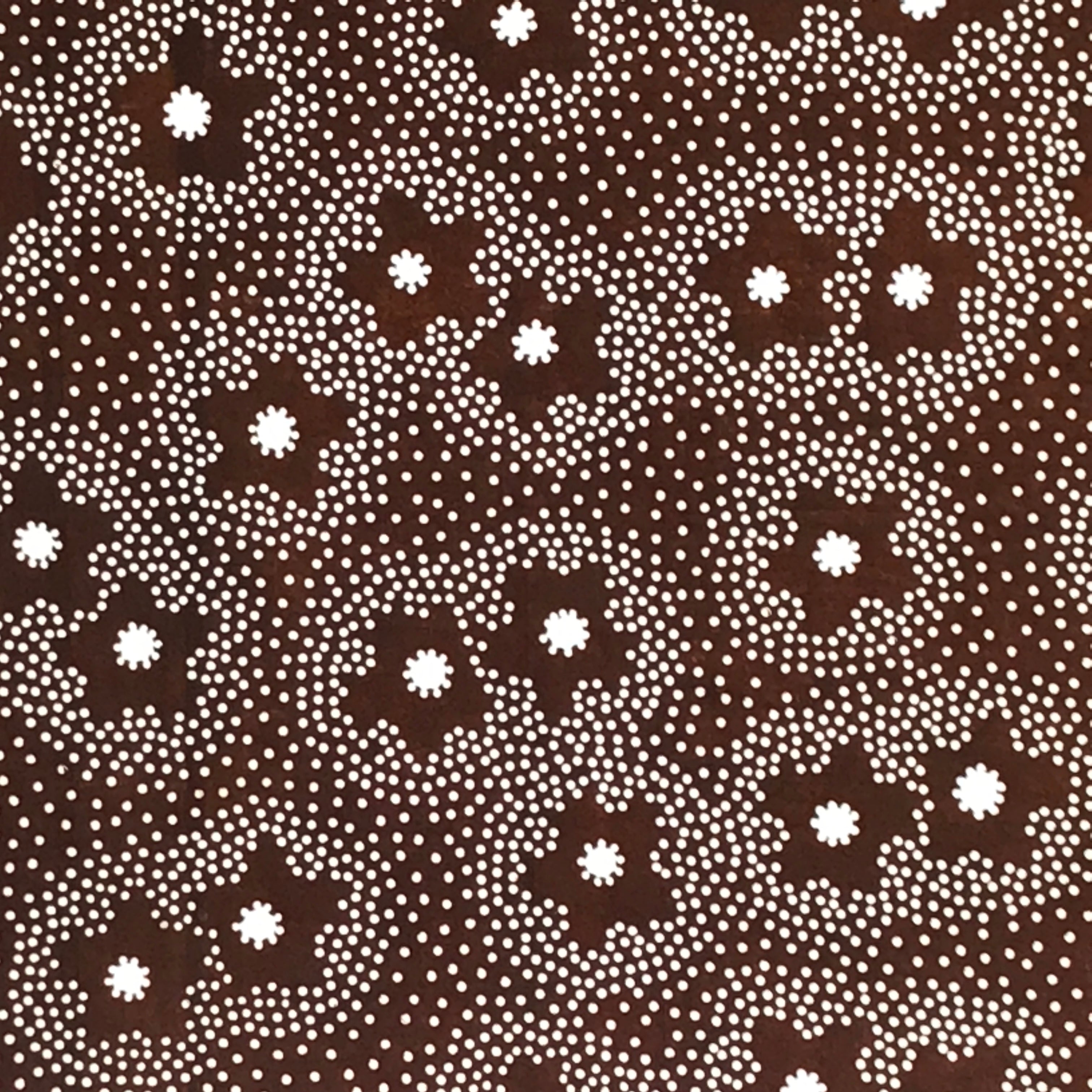 Japanese Antique Ise Katagami Paper Kimono Stencil Cherry Blossom Design A616