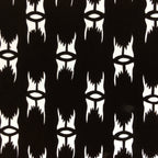 Japanese Antique Ise Katagami Paper Kimono Stencil Edo Abstract Design A423