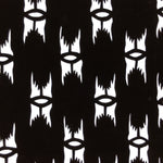 Japanese Antique Ise Katagami Paper Kimono Stencil Edo Abstract Design A423