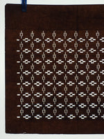 Japanese Antique Ise Katagami Paper Kimono Stencil Edo Abstract Geometric Patter