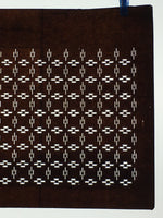 Japanese Antique Ise Katagami Paper Kimono Stencil Edo Abstract Geometric Patter