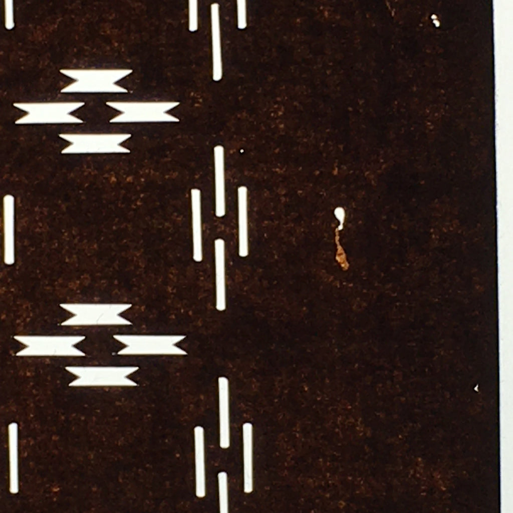 Japanese Antique Ise Katagami Paper Kimono Stencil Edo Abstract Geometric Patter