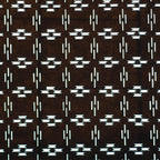Japanese Antique Ise Katagami Paper Kimono Stencil Edo Abstract Geometric Patter