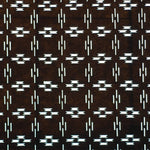 Japanese Antique Ise Katagami Paper Kimono Stencil Edo Abstract Geometric Patter