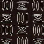 Japanese Antique Ise Katagami Paper Kimono Stencil Edo Abstract Pattern A579