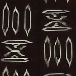 Japanese Antique Ise Katagami Paper Kimono Stencil Edo Abstract Pattern A579