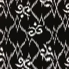 Japanese Antique Ise Katagami Paper Kimono Stencil Edo Arabesque Design A439