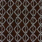 Japanese Antique Ise Katagami Paper Kimono Stencil Edo Chain Wavy Zig-Zag A445