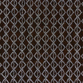Japanese Antique Ise Katagami Paper Kimono Stencil Edo Chain Wavy Zig-Zag A445