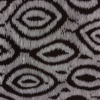 Japanese Antique Ise Katagami Paper Kimono Stencil Edo Circles Pattern A508