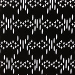 Japanese Antique Ise Katagami Paper Kimono Stencil Edo Cross Chain A412