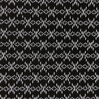 Japanese Antique Ise Katagami Paper Kimono Stencil Edo Cross Chain A412