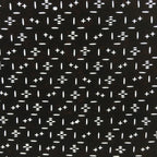 Japanese Antique Ise Katagami Paper Kimono Stencil Edo Cross Line Pattern A509