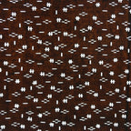 Japanese Antique Ise Katagami Paper Kimono Stencil Edo Cross Line Pattern A510