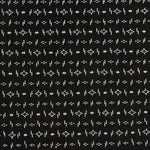 Japanese Antique Ise Katagami Paper Kimono Stencil Edo Diamond Line Pattern A586