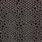 Japanese Antique Ise Katagami Paper Kimono Stencil Edo Diamond Shape Pattern A53