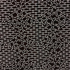 Japanese Antique Ise Katagami Paper Kimono Stencil Edo Diamond Shape Pattern A53