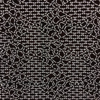 Japanese Antique Ise Katagami Paper Kimono Stencil Edo Diamond Shape Pattern A53