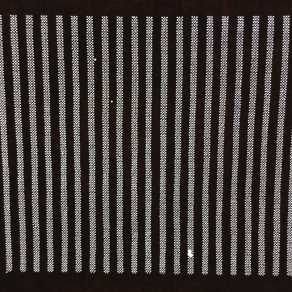 Japanese Antique Ise Katagami Paper Kimono Stencil Edo Dot Line Pattern A502