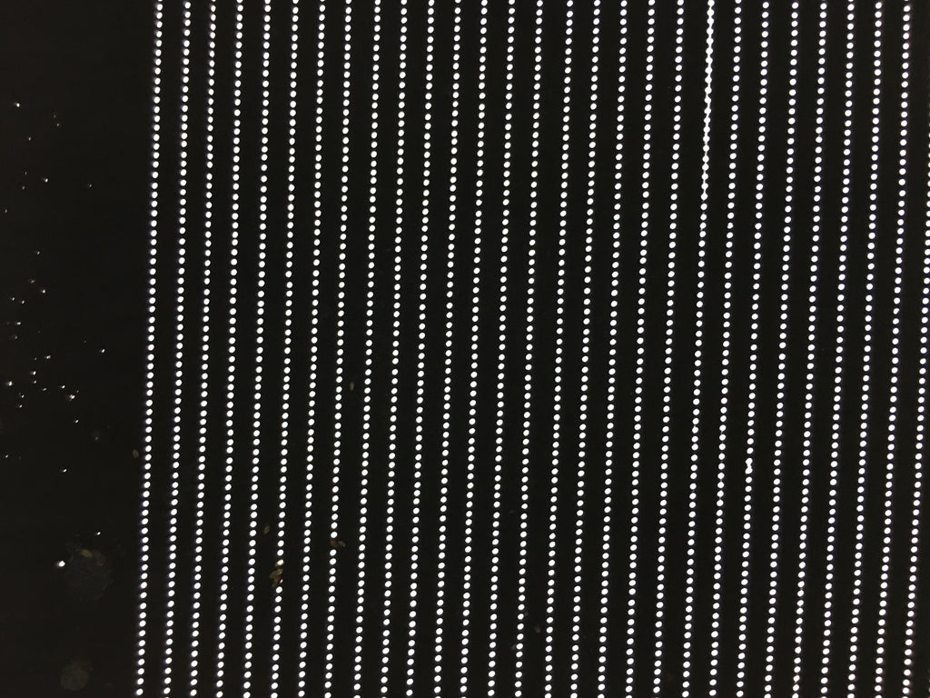 Japanese Antique Ise Katagami Paper Kimono Stencil Edo Dot Line Stripe A455