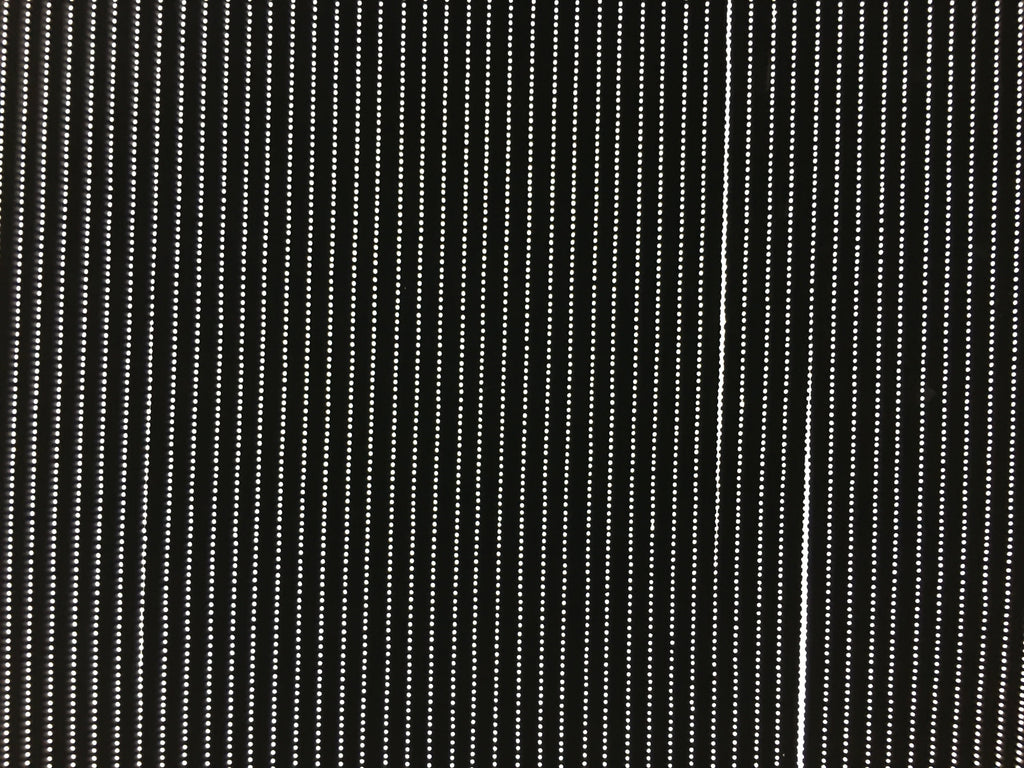Japanese Antique Ise Katagami Paper Kimono Stencil Edo Dot Line Stripe A455