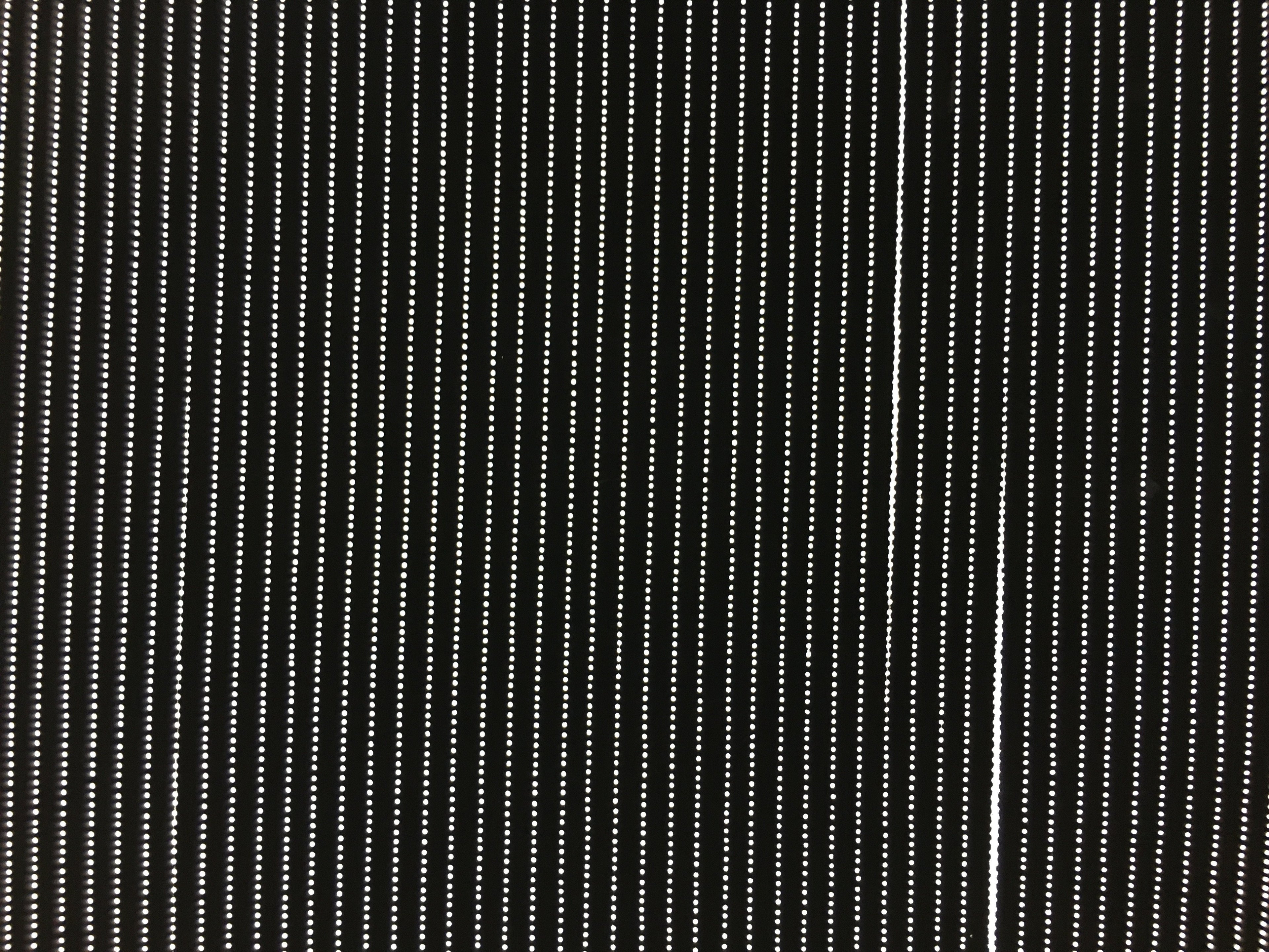 Japanese Antique Ise Katagami Paper Kimono Stencil Edo Dot Line Stripe A455