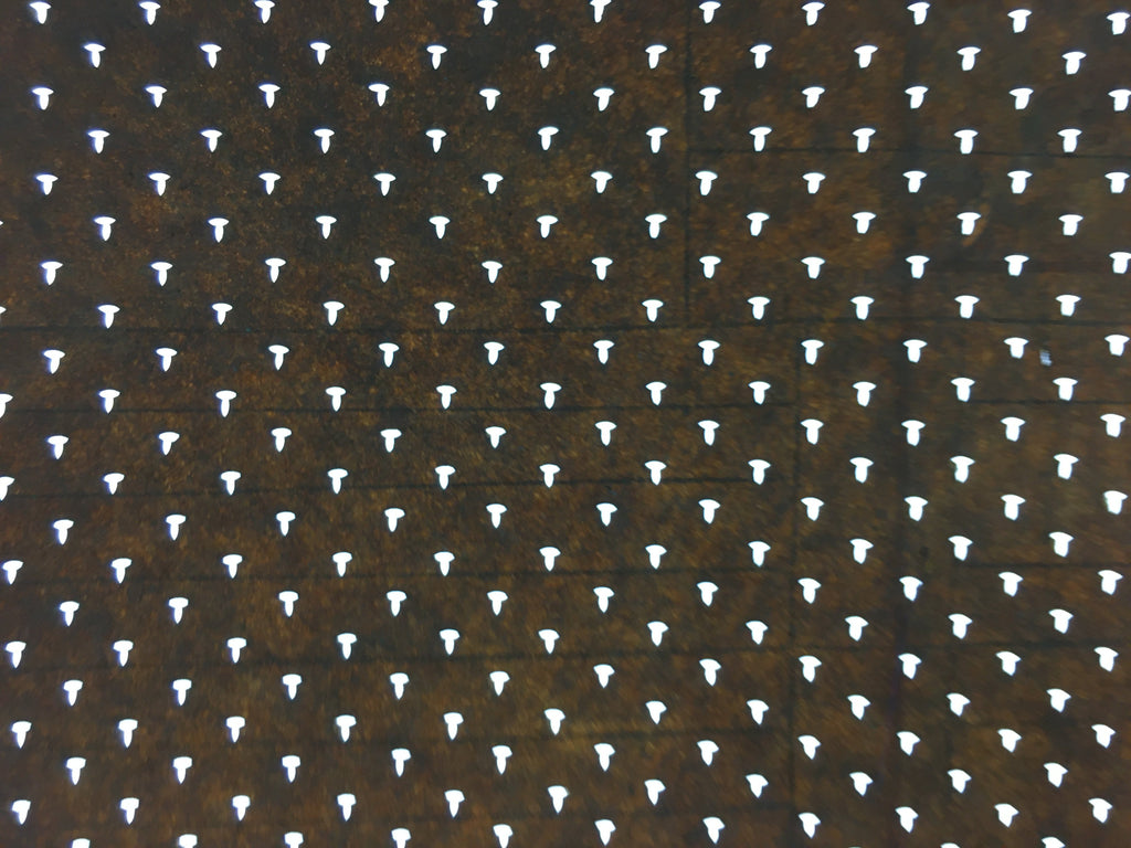 Japanese Antique Ise Katagami Paper Kimono Stencil Edo Dot Nail Mark A479