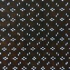 Japanese Antique Ise Katagami Paper Kimono Stencil Edo Dot Oval A443