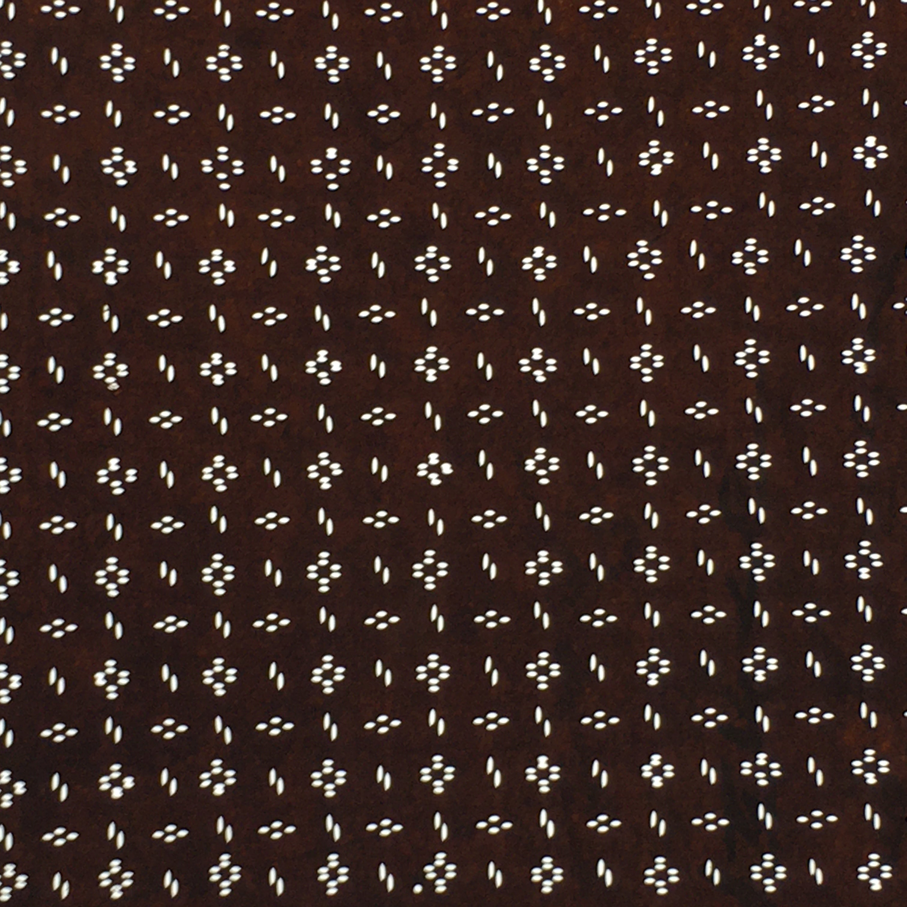 Japanese Antique Ise Katagami Paper Kimono Stencil Edo Dot Pattern A591