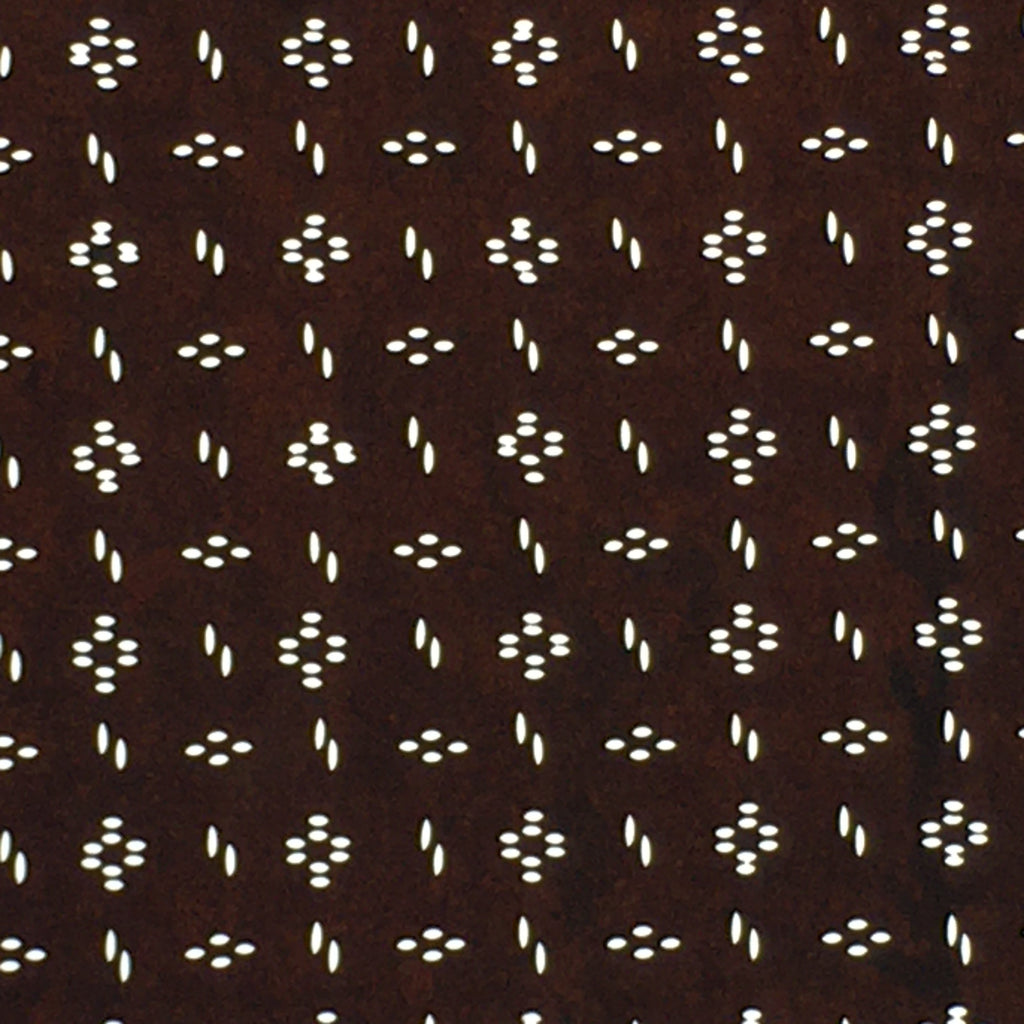 Japanese Antique Ise Katagami Paper Kimono Stencil Edo Dot Pattern A591