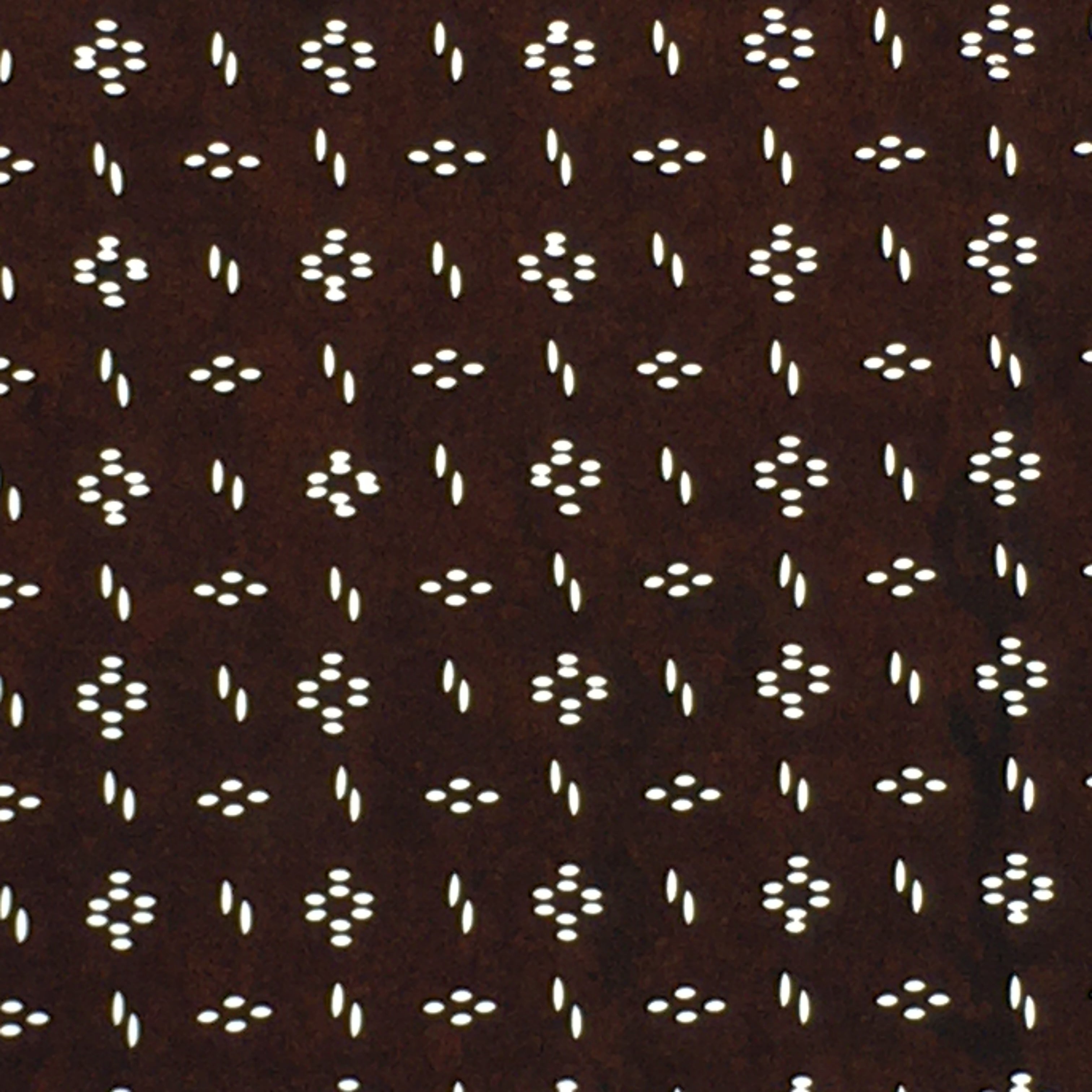 Japanese Antique Ise Katagami Paper Kimono Stencil Edo Dot Pattern A591