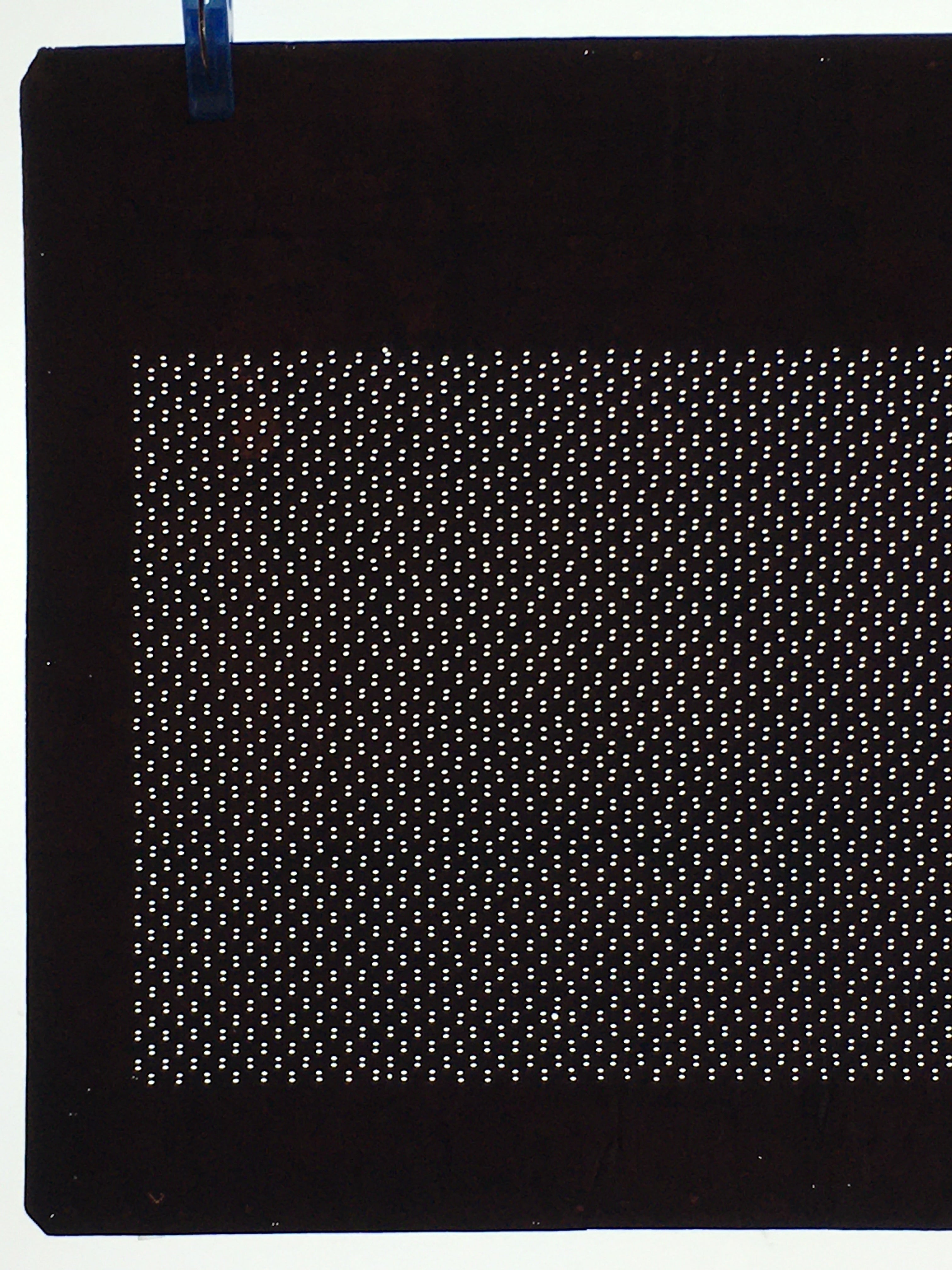 Japanese Antique Ise Katagami Paper Kimono Stencil Edo Dot Pattern A594