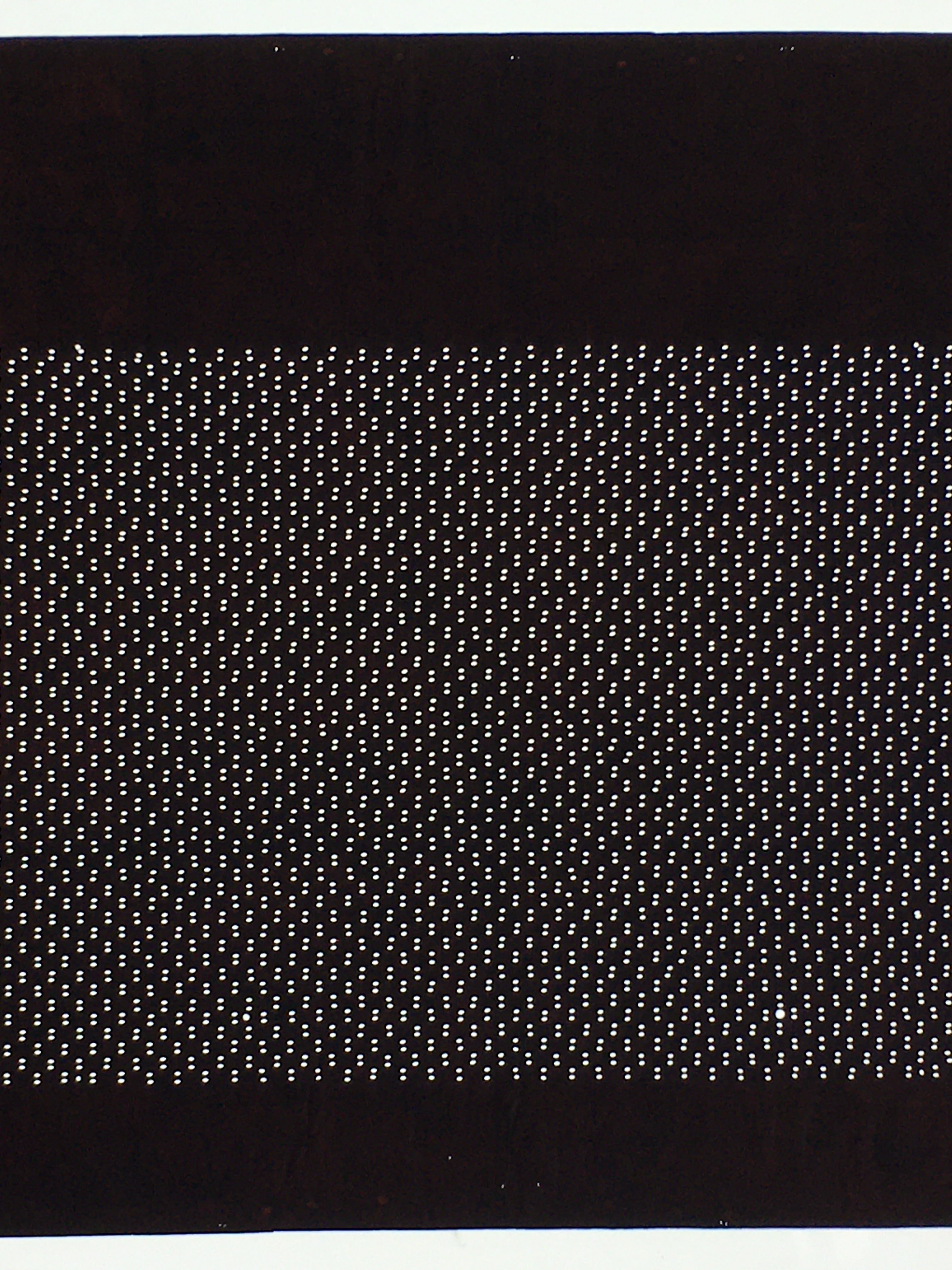 Japanese Antique Ise Katagami Paper Kimono Stencil Edo Dot Pattern A594