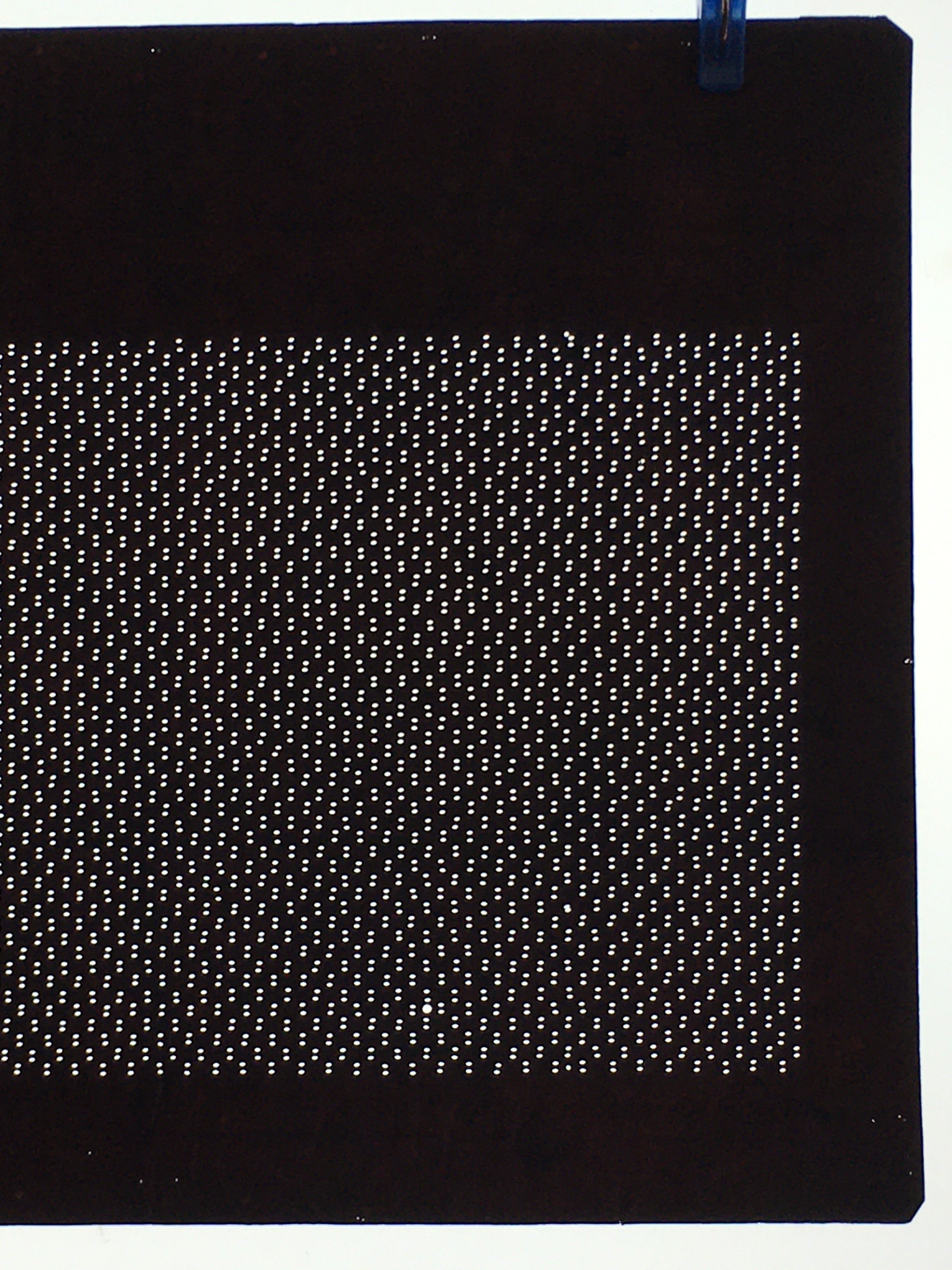 Japanese Antique Ise Katagami Paper Kimono Stencil Edo Dot Pattern A594
