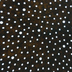 Japanese Antique Ise Katagami Paper Kimono Stencil Edo Dots Pattern A536