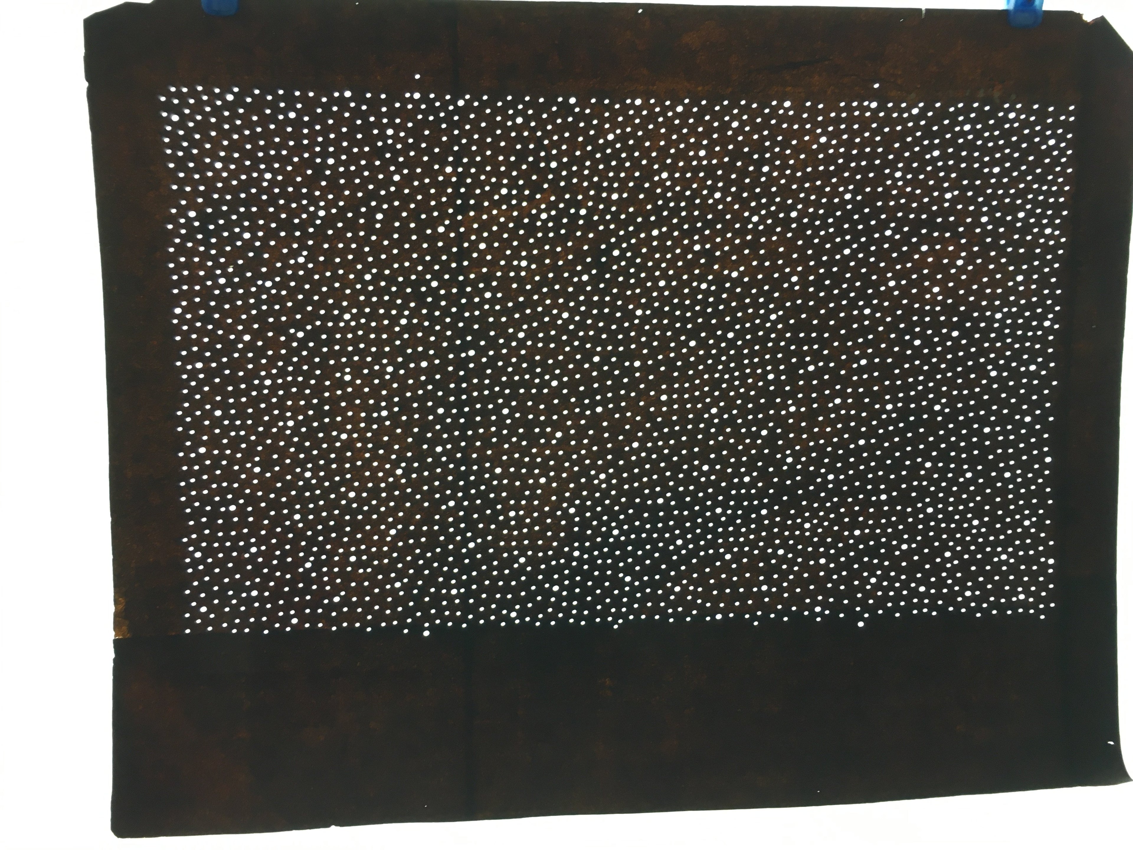 Japanese Antique Ise Katagami Paper Kimono Stencil Edo Dots Pattern A536