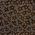 Japanese Antique Ise Katagami Paper Kimono Stencil Edo Dotted Circle Pattern A53