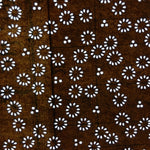 Japanese Antique Ise Katagami Paper Kimono Stencil Edo Dotted Circle Pattern A53