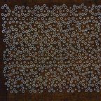 Japanese Antique Ise Katagami Paper Kimono Stencil Edo Dotted Circle Pattern A53