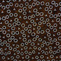 Japanese Antique Ise Katagami Paper Kimono Stencil Edo Dotted Circle Pattern A53