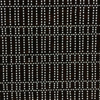 Japanese Antique Ise Katagami Paper Kimono Stencil Edo Dotted Line Pattern A532
