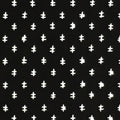 Japanese Antique Ise Katagami Paper Kimono Stencil Edo Double Cross Pattern A577